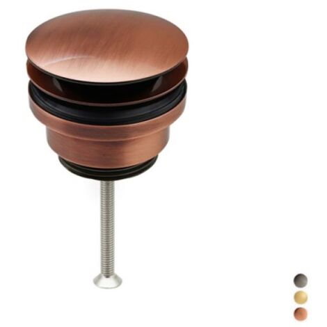 PILETTA CLIC CLAC IN OTTONE CERTIFICATO NF 1&quot1/4 - Dorata