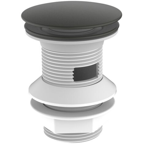 Piletta click clack da 1''1/4 gungrey con troppo pieno