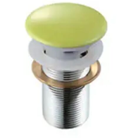 PILETTA CLICK-CLACK LAVABO FANCY CON TROPPO PIENO- Verde Mela- DH- pezzi 1