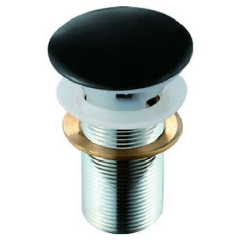 PILETTA CLICK-CLACK LAVABO &quotFANCY&quot CON TROPPO PIENO Rosso Mattone