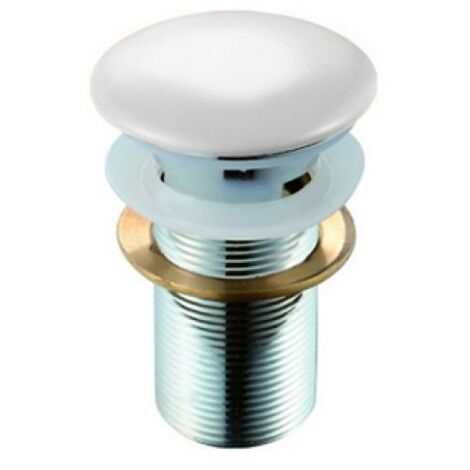 PILETTA CLICK-CLACK LAVABO &quotFANCY&quot SENZA TROPPO PIENO Arancio