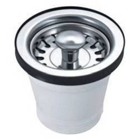 PILETTA CON CESTELLO PER LAVELLI IN ACCIAO INOX Diam. 70 BONOM