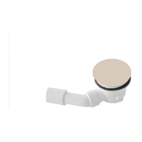 Piletta con sifone per piatto doccia dia. 90 mm tappo in ceramica