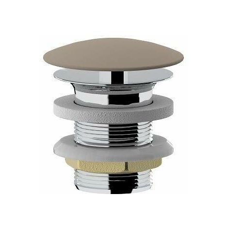 Piletta di scarico clic-clac 1"1/4 di colore cappuccino opaco Ercos BTSCAPVR67 Cappuccino opaco