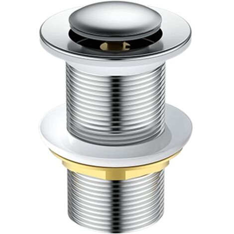Piletta di scarico in ottone europea, piletta di scarico in ottone funzionale, facile da installare e utilizzare, tappo per lavandino da 62 mm, adatto per soluzioni di scarico del lavandino