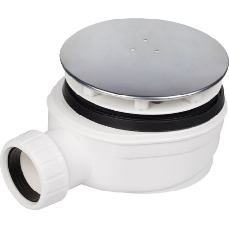 PILETTA DOCCIA RIBASSATA D 90MM COPERCHIO INOX 120MM