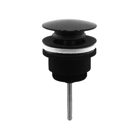 Piletta lavabo click-clack negra