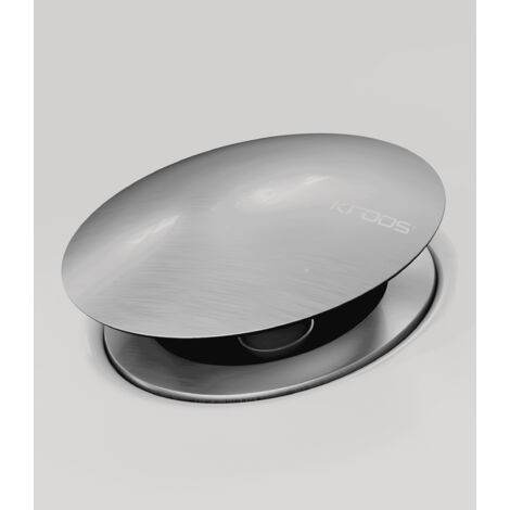 Piletta lavabo Nickel spazzolato - Con troppo pieno