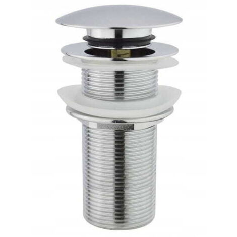 Piletta per lavabo con tappo click-clack 110 mm