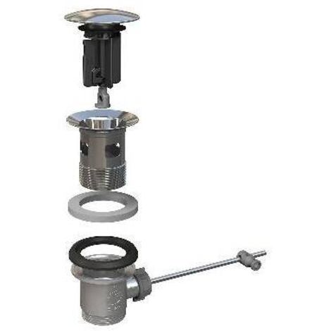 PILETTA PER LAVABO E BIDET KINOKO 63 Tappo Inox D. 63 mm BONOM