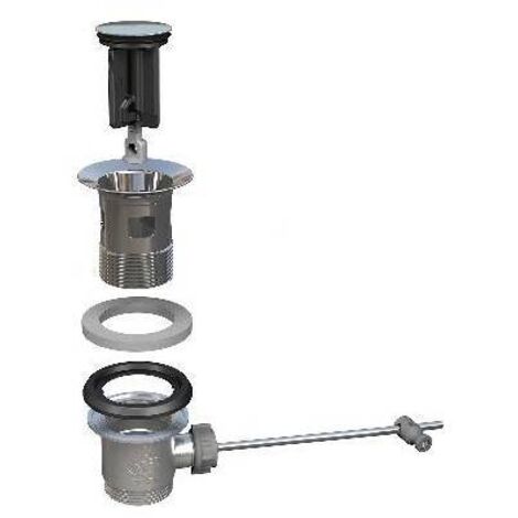 PILETTA PER LAVABO E BIDET KINOKO Tappo Inox D. 36,5 mm BONOM