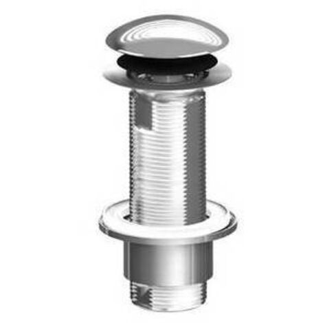 PILETTA PER SIFONI ABS CON TAPPO CLICK-CLACK IN INOX - BONOMINI