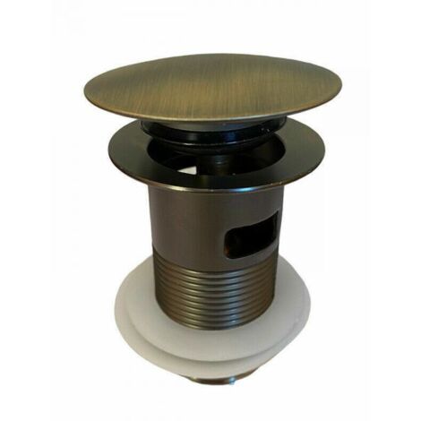 Piletta scarico click clack universale tappo lavabo lavello bidet 59604