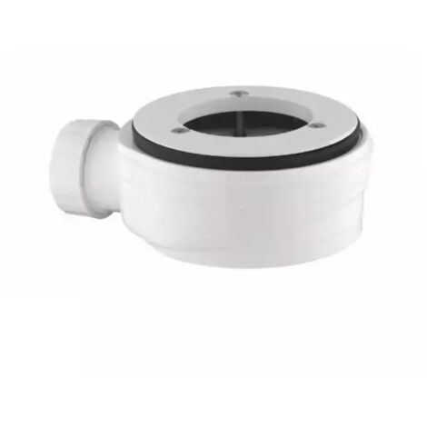 Piletta scarico sifonata ispezionabile e estraibile ribassata in polipropilene senza tappo altezza 59mm per piatti doccia Ø90 mm ribassata ed estraibile - altezza 59 mm