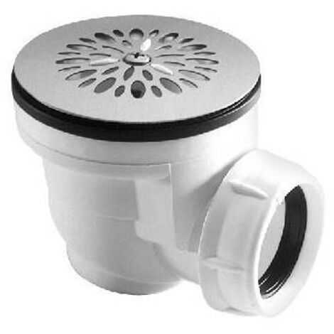 PILETTA SIFONATA CON GRIGLIA INOX Diam. 90