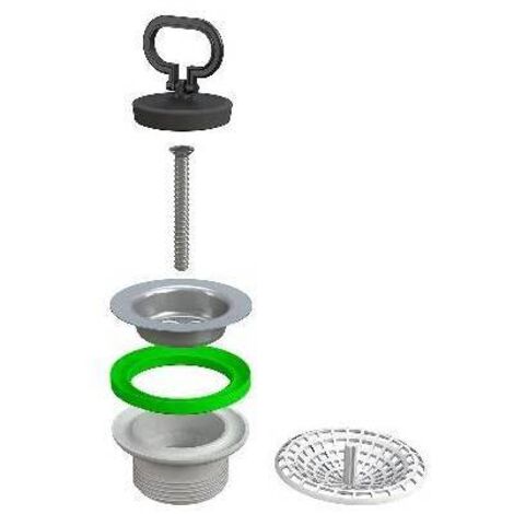 PILETTA TRADIZIONALE BASSA PER LAVELLO CUCINA SIMPLEX 11/2 BONOM