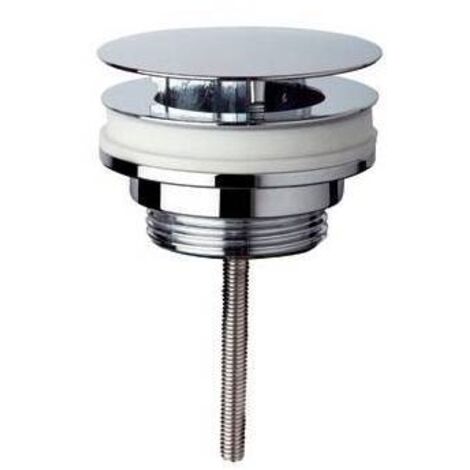PILETTA UNIVERSALE A SCARICO LIBERO CON VITE CENTRALE Diam. 63 x 11/4 TEA