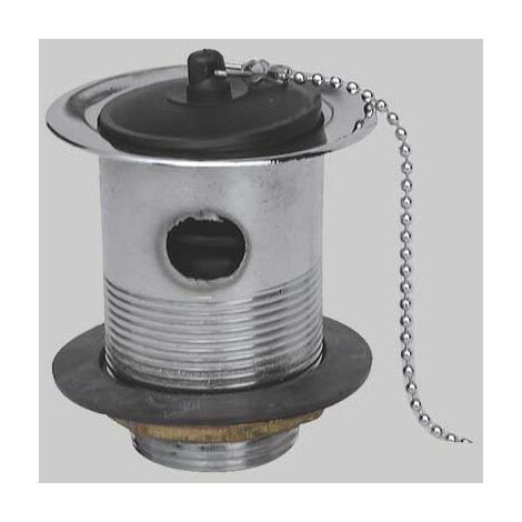 PILETTONE IN OTTONE CROMATO 11/4 Ø 80