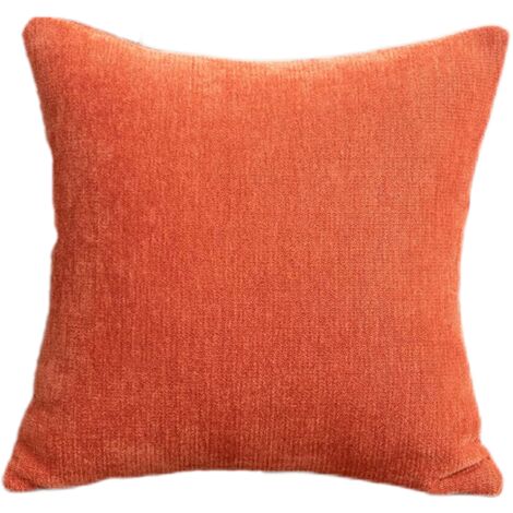 Burnt Orange Pillow Covers 18X18 Inch Set of 2 Modern Farmhouse