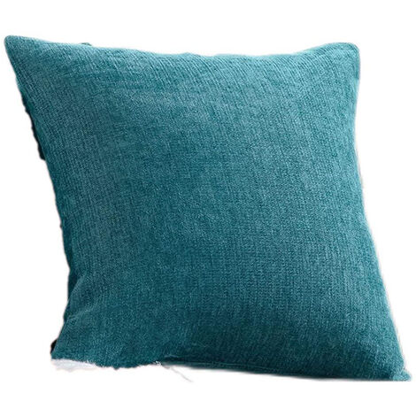 Blue Pillow Covers 18x18 Set Of 2 Square Farmhouse Decorative