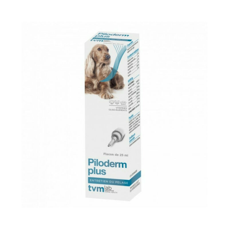 Piloderm Plus TVM complément alimentaire peau et pelage pour chien et chat