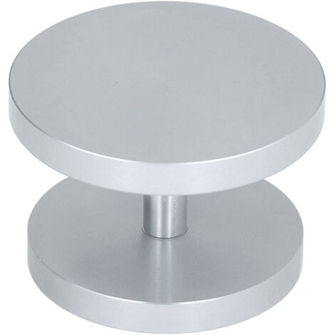 Pilon à Café Double Face en Aluminium Inoxydable, Compacteur de Poudre de Café avec Deux Têtes