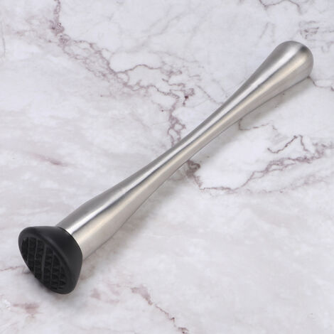 Pilon à Cocktail en Acier Inoxydable - Broyeur de Glace Résistant pour Boissons