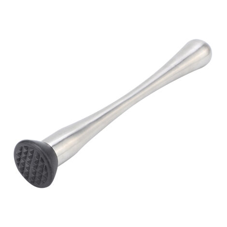 Pilon à Cocktail en Acier Inoxydable, Muddler Bar Résistant pour Boissons et Glace