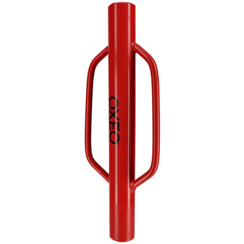 Pilon à poteau - Diamètre 76mm - 8kg - Enfonce-pieux en acier robuste - Pour piquets et poteaux de clôture ronds ou carrés