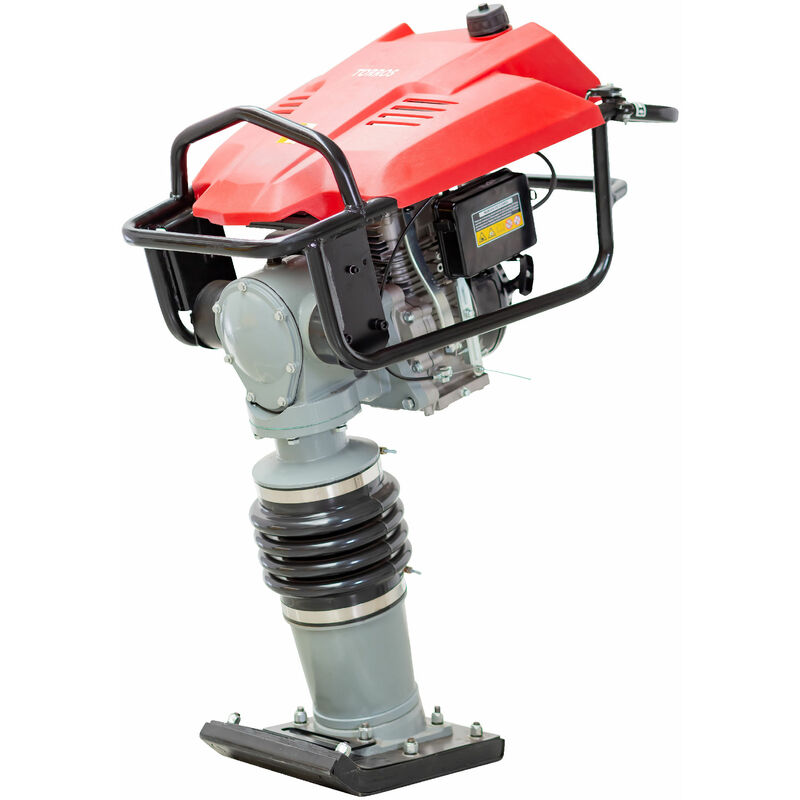 Torros - Pilonneuse vibrante thermique 18,5 kN 78 kg moteur essence 5 ch TST1800