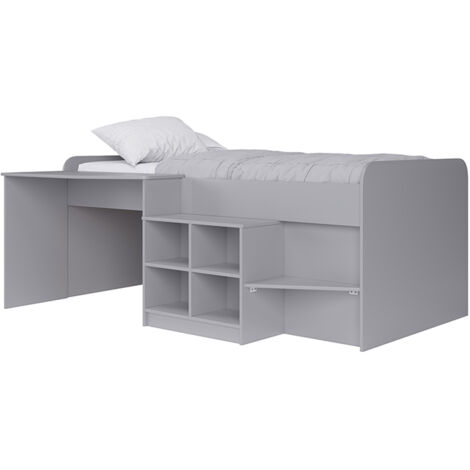 Pilot Cabin Bed - MFC - H80 x W137 x L195 - Grey