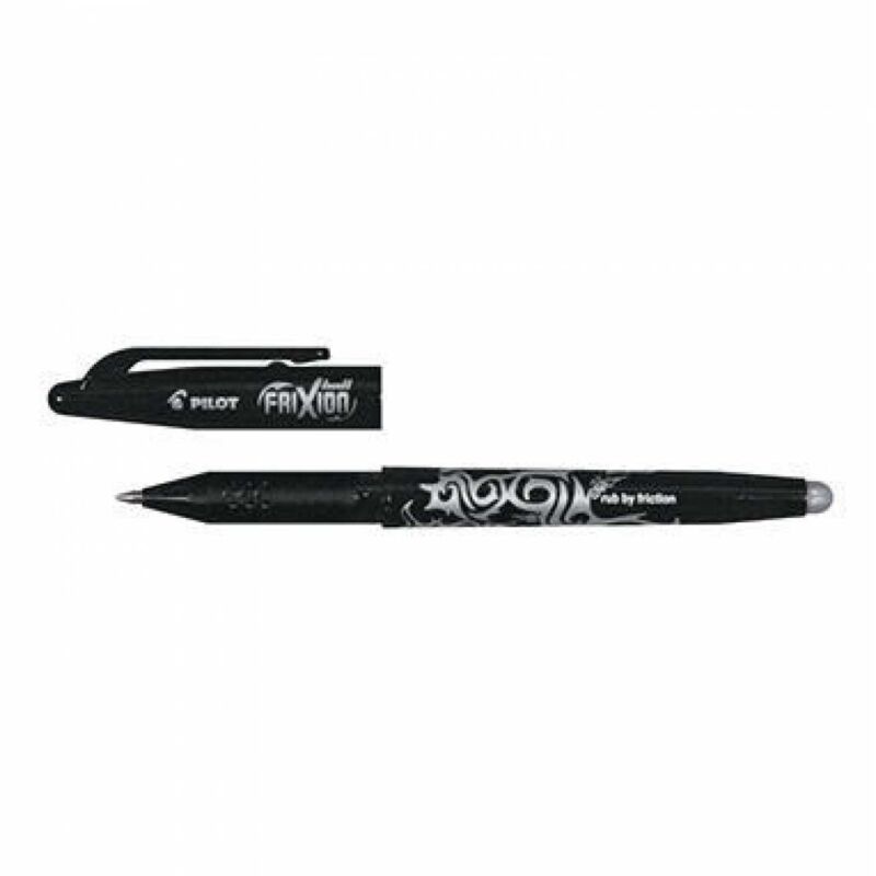 Pilot - Tintenroller FriXion Ball 0,4mm schwarz Rundspitze nicht dokumentenecht