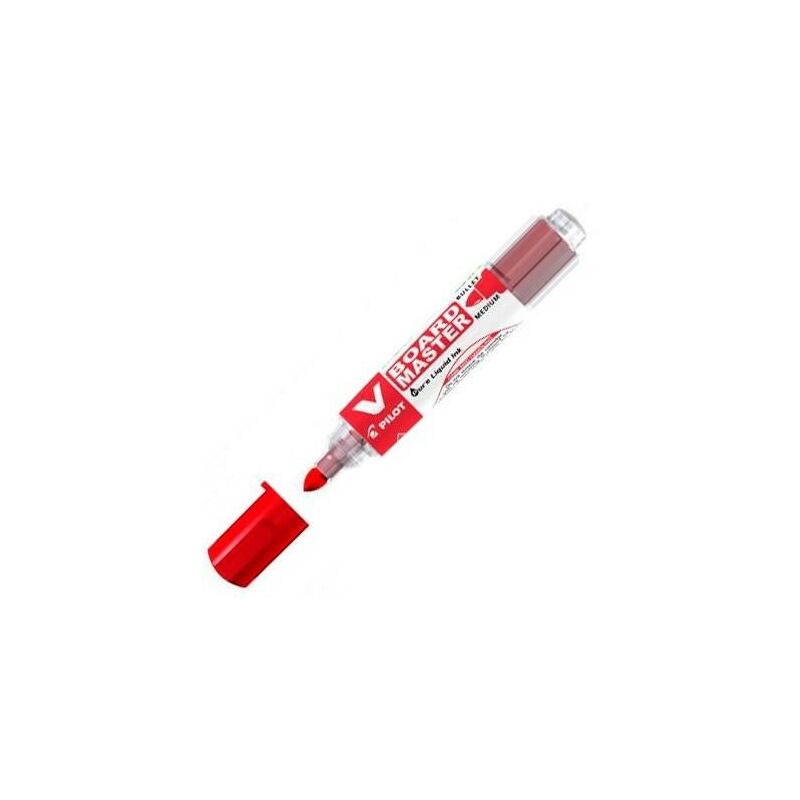 

Rotulador pilot v board master para pizarra blanca rojo tinta liquida trazo 2,3mm