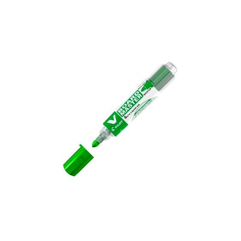 

Rotulador pilot v board master para pizarra blanca verde tinta liquida trazo 2,3mm