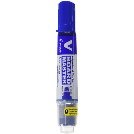Pilot V Board Master evidenziatore 10 pz Punta smussata Blu