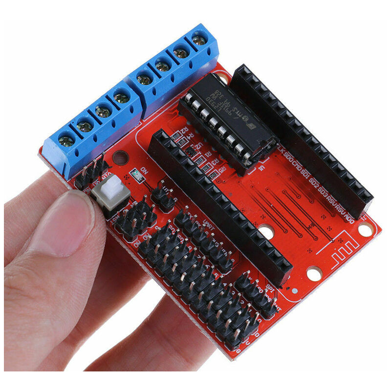 Pilote de moteur L293D pour ESP8266 WiFi ESP12E Lua - Rouge