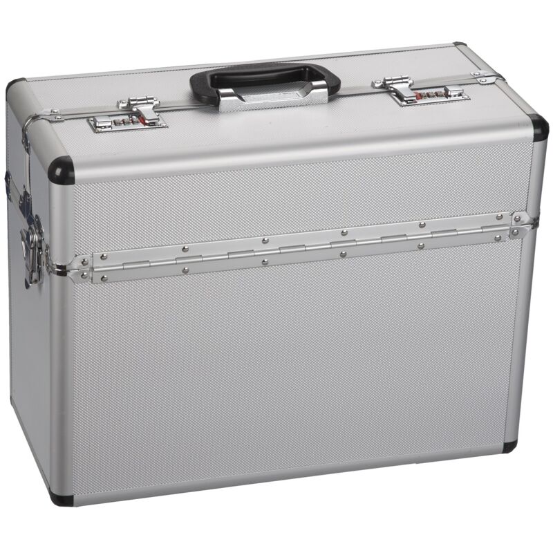 Alutec - Pilotenkoffer Aluminium Koffer Aktenkoffer Mit Schloss