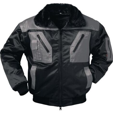 Pilotjacke ASKIM 4-in-1 Gr.XXL schwarz/grau NORWAY