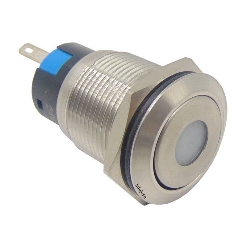 

Piloto antivandálico Ø19mm verde 24 V acero inoxidable