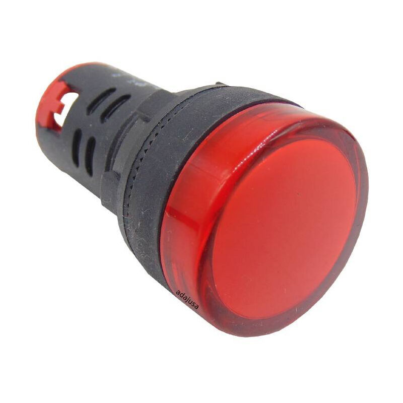 

Piloto multiled color rojo 12 Vcc o Vac 22mm