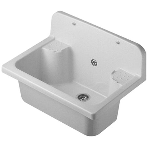 PILOZZO IN POLIPROPILENE MOD. 56 MAXI Cm 55 x 37 x 35 Marmorizzato