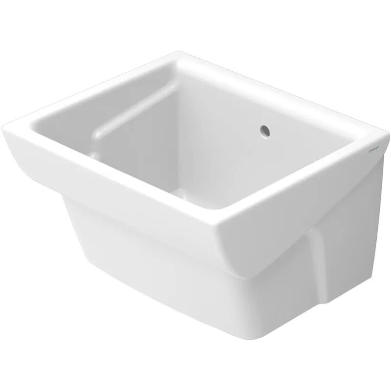 Inbagno Pilozzo Lavatoio 60x50 Cm Da Appoggio In Ceramica Modello M...