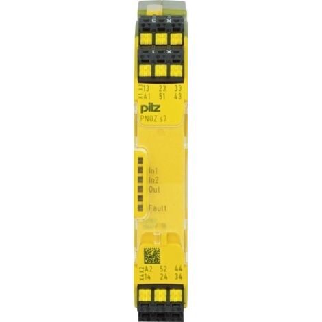 PILZ KONTAKTBLOCK 24VDC 4 S 1 N/C PNOZ S7 C #751107