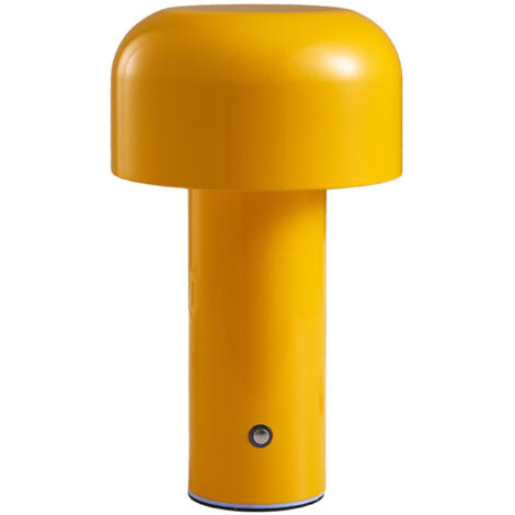 Pilzförmige Tischleuchte – Dreifarbige LED-Lampe mit stufenloser Dimmfunktion – Nachttischlampe, Ambientelicht – Pilzförmige Lampe mit dreifarbiger LED – Dimmbar