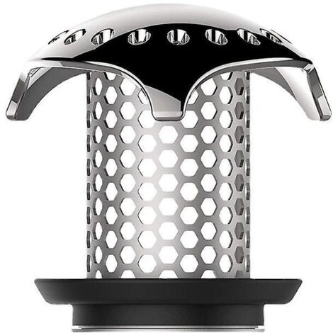 Pilzförmiger Haarfänger, Bodenablauf aus Edelstahl für Badewannen, Badewannenablaufschutz, Siphonfilter B