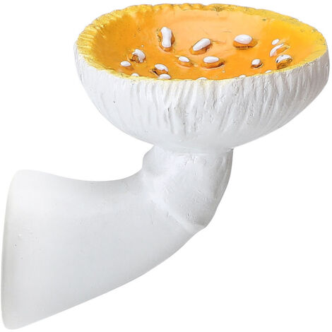 Pilzförmiger Wandhaken, Zubehörhalter, weißes Kunstharz, Tragkraft 4 kg. Modelle: 5 x 6 x 6 cm, 6 x 7 x 8 cm, 7,5 x 7,5 x 9 cm