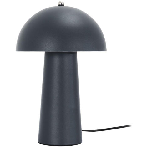 Pilzlampe dunkelgrau