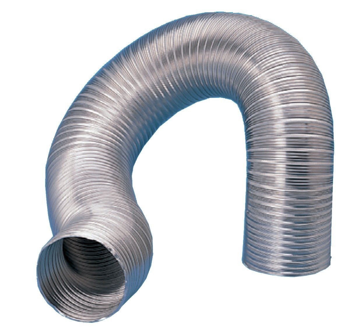Gaine Aluminium Isolée Pour Raccordement Kit Air Chaud à Cheminée Gaine aluminium semi-rigide L3m D100 GA - UNELVENT - 820186
