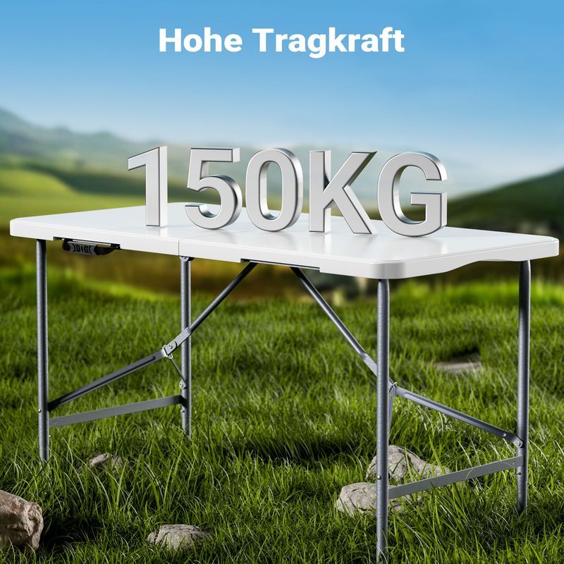 Tentock Alu-Campingtisch – Klappbar, Leicht (700 G), Mit 2 Getränkehaltern – Für Picknick, Strand, Angeln & Wandern – Bis 20 Kg Belastbar Tentock Alu-Campingtisch – Klappbar, Leicht (700 G), Mit 2 Getränkehaltern – Für Picknick, Strand, Angeln & Wandern – Bis 20 Kg Belastbar