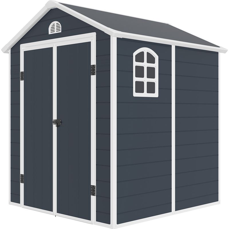 Maison De Jardin Baroni Toys – 122 X 104 X 110 Cm – Portes Et Fenêtres Ouvrantes – Plastique Recyclable – Dès 2 Ans – Rose